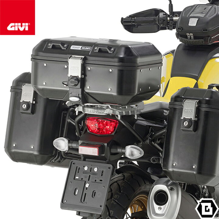 楽天市場】GIVI DLM30B トップケース アルミ製 30L容量 TREKKER 