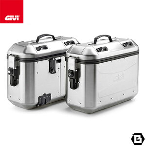 GIVI DLMK36APACK2 �T�C�h�P�[�X ���E�Z�b�g �A���~�� 36L�e�� TREKKER DOLOMITI �g���b�J�[�h���~�e�B �V���o�[ MONOKEY�^�C�v �ėp�^�C�v �o�C�N�p