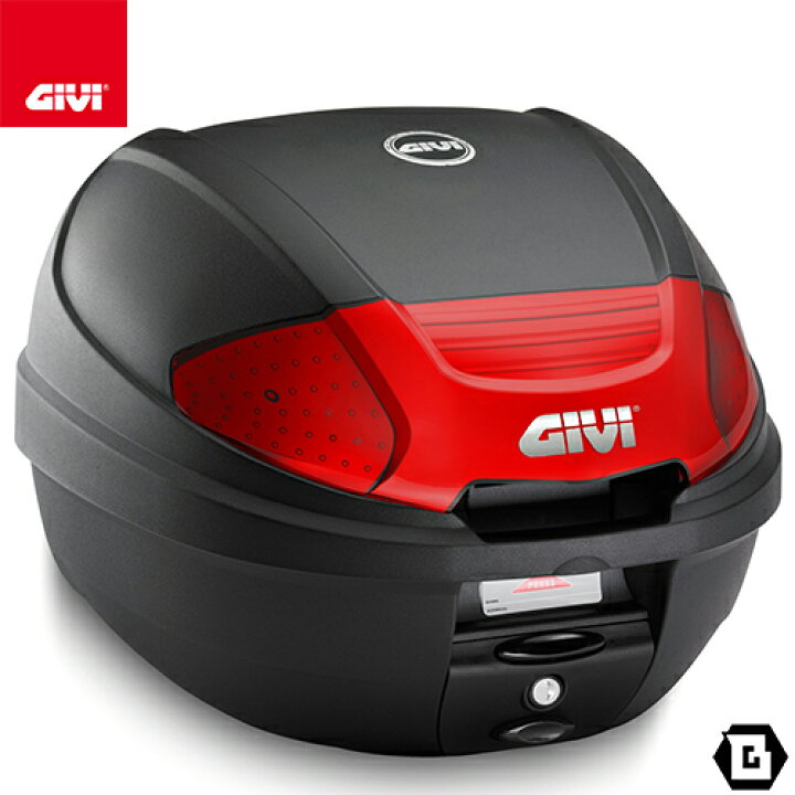 楽天市場】GIVI E300N2B トップケース MONOLOCKタイプ 30L容量 