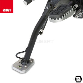 GIVI ES7412 サイドスタンド エクステンション アルミ ステンレス シルバー DUCATI ムルティストラーダ 1260 ENDURO ムルティストラーダ 950 S 対応 専用設計 バイク用