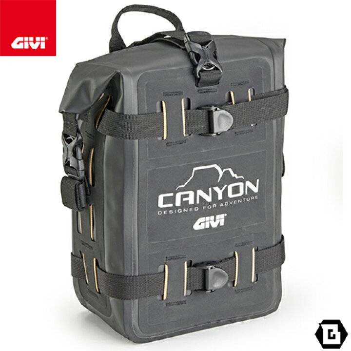楽天市場】GIVI GRT722B CANYON エンジンガードバッグ 防水 8L容量 