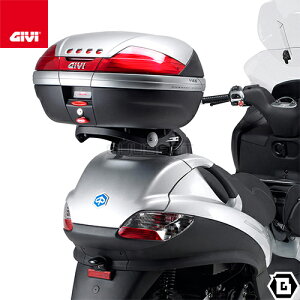 GIVI SR134 �L�����A MONOKEY�x�[�X�t�� �X�y�V�������A���b�N �g�b�v�P�[�X�p PIAGGIO MP3 500 �r�W�l�X MP3 400 �c�[�����O MP3 400 MP3 300 �X�|�[�c MP3 300 �r�W�l�X / �Ή� �o�C�N�p