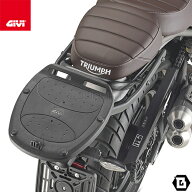 GIVI SR6424 キャリア スペシャルリアラック トップケース用（MONOLOCKベース別売） TRIUMPH スクランブ…