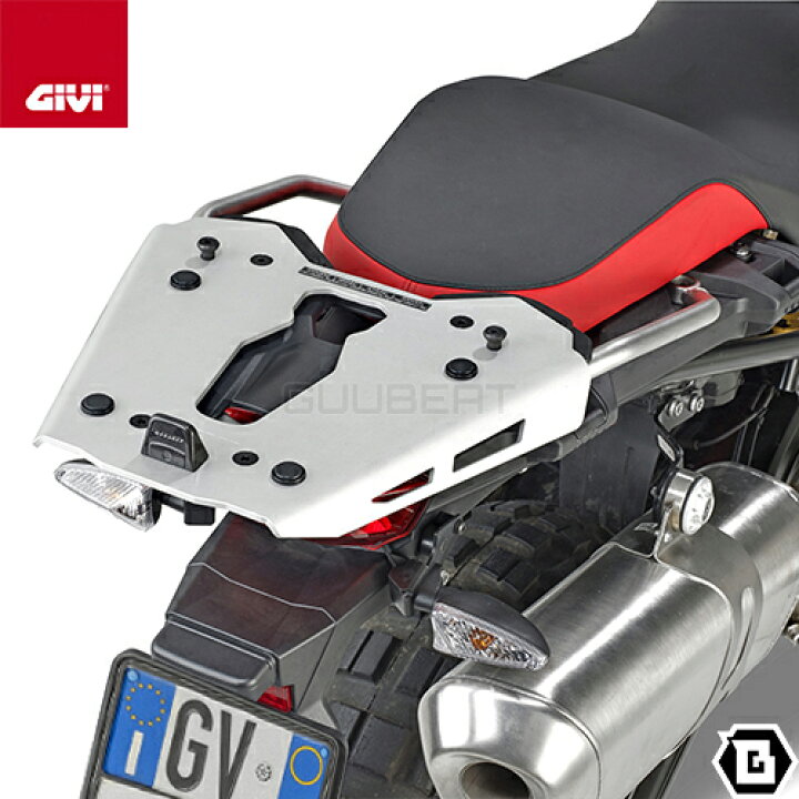 楽天市場】GIVI SRA5127 シルバー アルミベース一体型キャリア 
