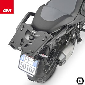 GIVI SRA5143 ブラック アルミベース一体型キャリア モノキー MONOKEY トップケース用 BMW C 400 GT C 400 X R 1300 GS R 1300 GS ADVENTURE R 1300 RS R 1300 R 対応 専用設計 バイク用