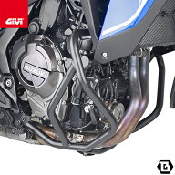 GIVI TN3127 エンジンガード クラッシュバー ブラック スチール製 SUZUKI V-STROM 800SE 対応 バイク用