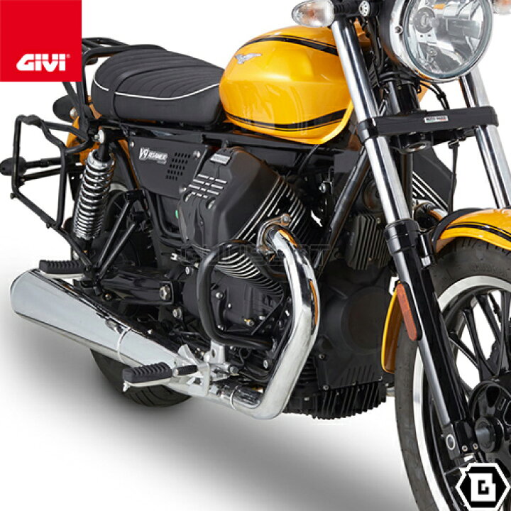 楽天市場】GIVI TN8202 エンジンガード クラッシュバー ブラック 