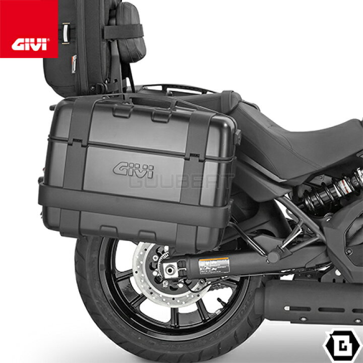 楽天市場】GIVI TRK33B TREKKER トップ・サイドケース兼用 ブラック 