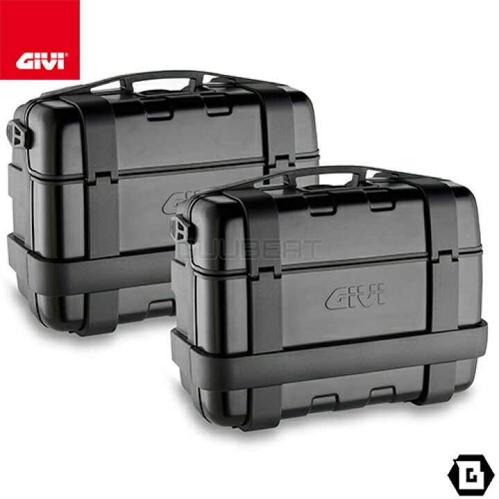 楽天市場】GIVI TRK33BPACK2 TREKKER トップ・サイドケース兼用 2 