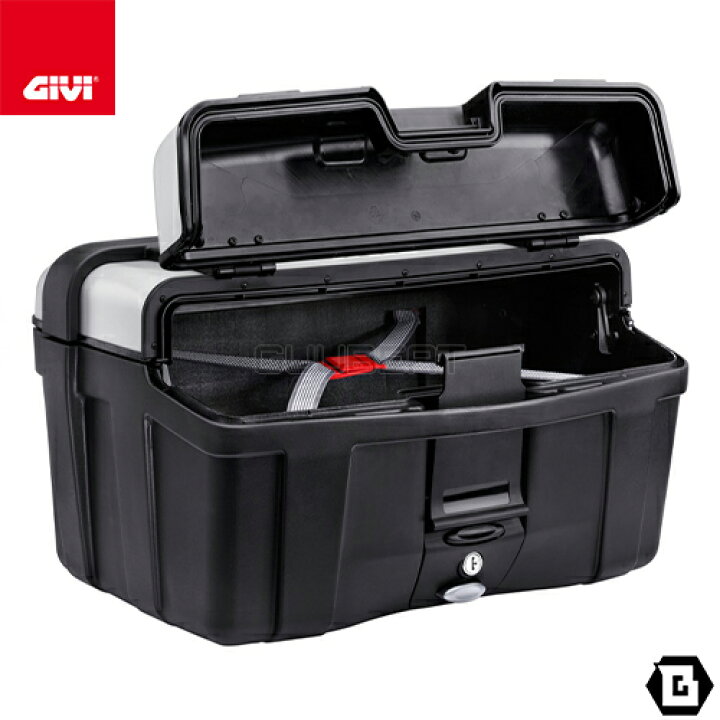 楽天市場】GIVI TRK46N TREKKER トップ・サイドケース兼用 アルミ 