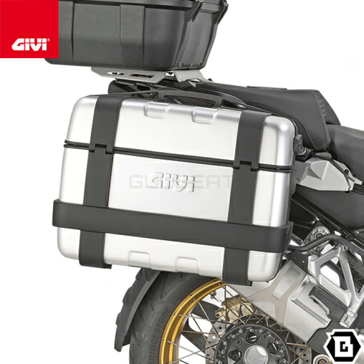 楽天市場】GIVI TRK46N TREKKER トップ・サイドケース兼用 アルミ 