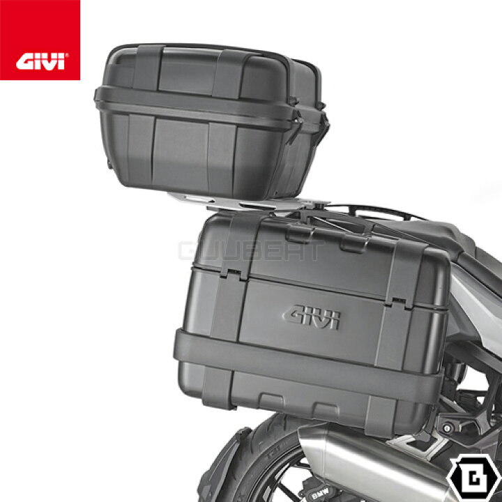 楽天市場】GIVI TRK52B TREKKER トップケース ブラックアルミカバー 