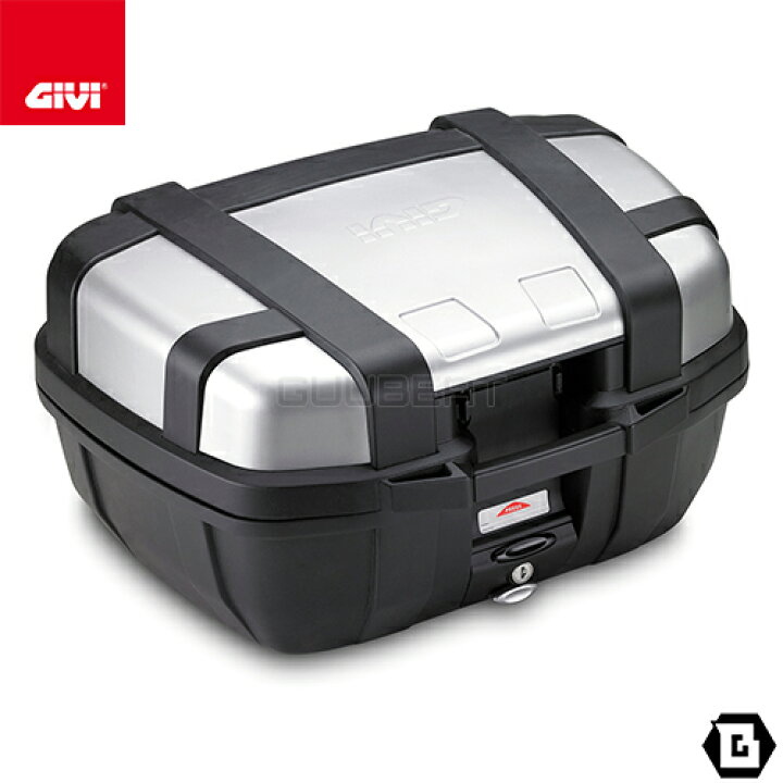 楽天市場】GIVI TRK52N TREKKER トップケース アルミカバータイプ 