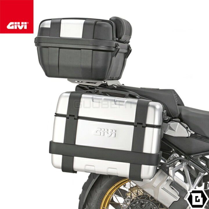 楽天市場】GIVI TRK52N TREKKER トップケース アルミカバータイプ 