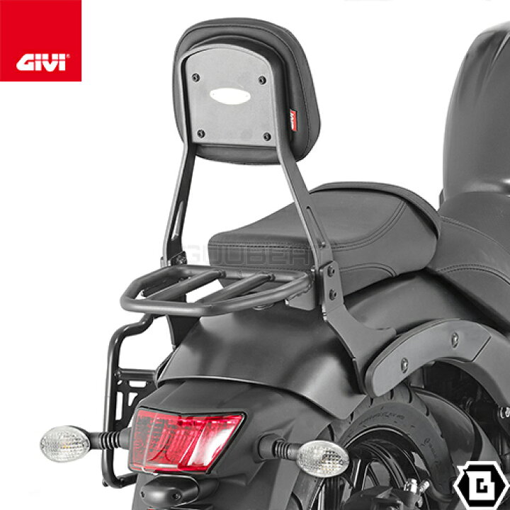 楽天市場】GIVI TS4115B バックレスト パッセンジャー用 キャリア一 
