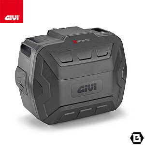 GIVI XP01PBA XSPACE �g�����g�b�v�P�[�X/�T�C�h�P�[�X���p 27L-36L �u���b�N �u���b�V���h�A���~�� MONOKEY�P�[�X �o�C�N�p