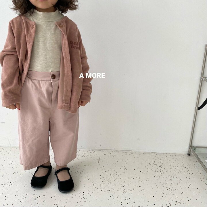楽天市場 A More Forever パイル地 カーディガン トップス 新作 韓国子供服 100 110 1 130 保育園 幼稚園 小学生 子供 おしゃれ かわいい 秋物 女の子 男の子 海外子供服 赤色 青色 Amore エイモア シンプル ナチュラル ベーシック カジュアル プチプラ 即納