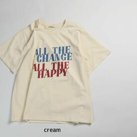 レディース ニュアンスカラー ロゴ Tシャツ 半袖 夏 韓国ファッション くすみカラー アイボリー 水色 ホワイト ブルー 白 大人用 おしゃれ 個性的 ユニーク ママ用 ゆったり カジュアル 韓国