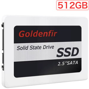 SSD 512GB SATA 2.5C` zCg  w Œ HDD ݊ NTFS exFAT ext4 tH[}bg Goldenfir  ǐՉ\[ Xփ|Xgɂ͂