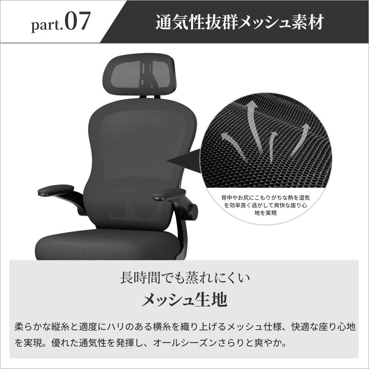 楽天市場】GXTRACE オフィスチェア 通気性 メッシュ デスクチェア 椅子 