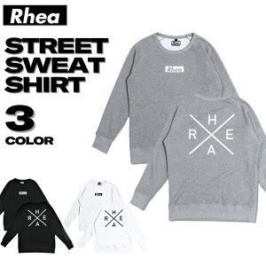 Rhea A[ STREET SWEAT SHIRT XEFbgVc  g[jOEFA WEFA tBbglXEFA X|[cEFA jOEFA Xg[g[NAEg JWA rh-009
