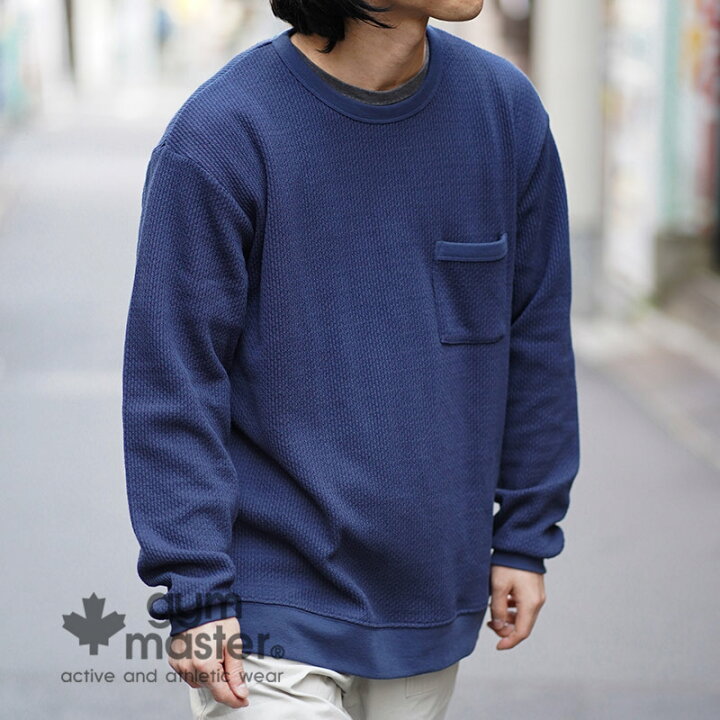 楽天市場 Gym Master ジムマスター 公式 ローゲージ鹿の子ロンｔｅｅクルーネック ロンt メンズ メンズ レディース 無地 長袖 トップス カジュアル ブランド ワッフル 柔らか 海外発送 G Gym Master On Line Shop