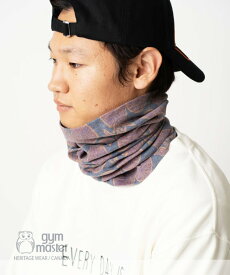 gym master 公式ネックゲイター｜ネックゲーター ネックウォーマー フェイスガード フェイスマスク フェイスカバー バフ 防風 キノコ バナナ ハリネズミ 覆面レスラー バラクラバ キャンプ メンズ レディース メタルジグ UFO スマイル ジムマスター G157643｜