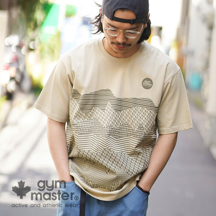 楽天市場 Gym Master ジムマスター 公式マウンテンボーダーtee 2nd 掲載 Tシャツ 汗染み軽減 防臭加工 半袖 メンズ レディース カジュアル 両面プリント ストリート 綿100 ドライ おしゃれ 山 ロゴ 短袖 海外発送 G Gym Master On Line Shop