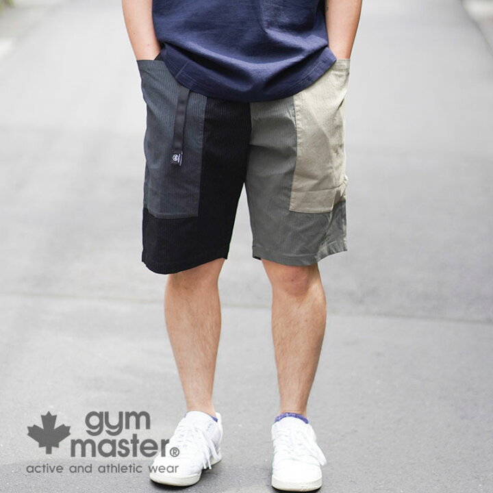 楽天市場 Gym Master ジムマスター 公式ピンストライプガーデニングショーツメンズ レディース カジュアル コットン ストライプ ショートパンツ 短パン ガーデニング ワイドポケット 海外発送 G Gym Master On Line Shop