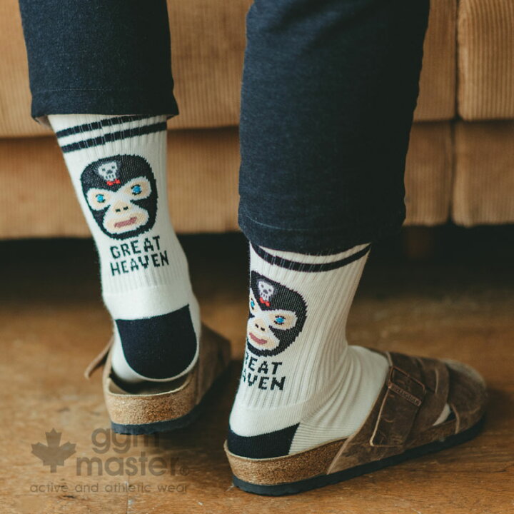 楽天市場 Gym Master ジムマスター 覆面レスラージャガードソックス メンズ レディース ソックス おしゃれ クルーソックス 覆面レスラー ジャガード ライン 靴下 ギフト 柄入り 海外発送 Gym Master On Line Shop