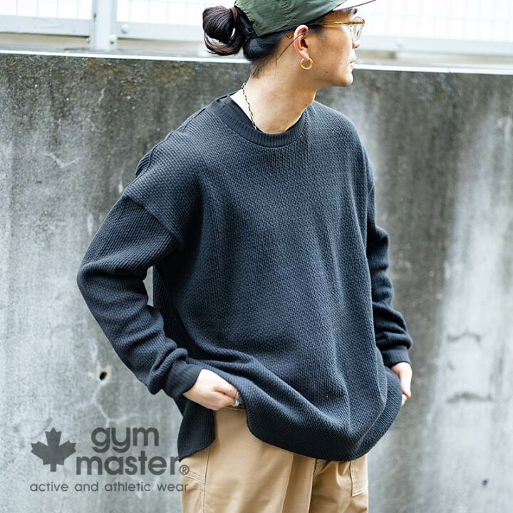 楽天市場 Gym Master ジムマスター 公式 ローゲージ鹿の子ビッグロンtee メンズ レディース 無地 長袖 トップス カジュアル ブランド ワッフル 柔らかい 春秋 おしゃれ かっこいい 白 ブルー 海外発送 G Gym Master On Line Shop