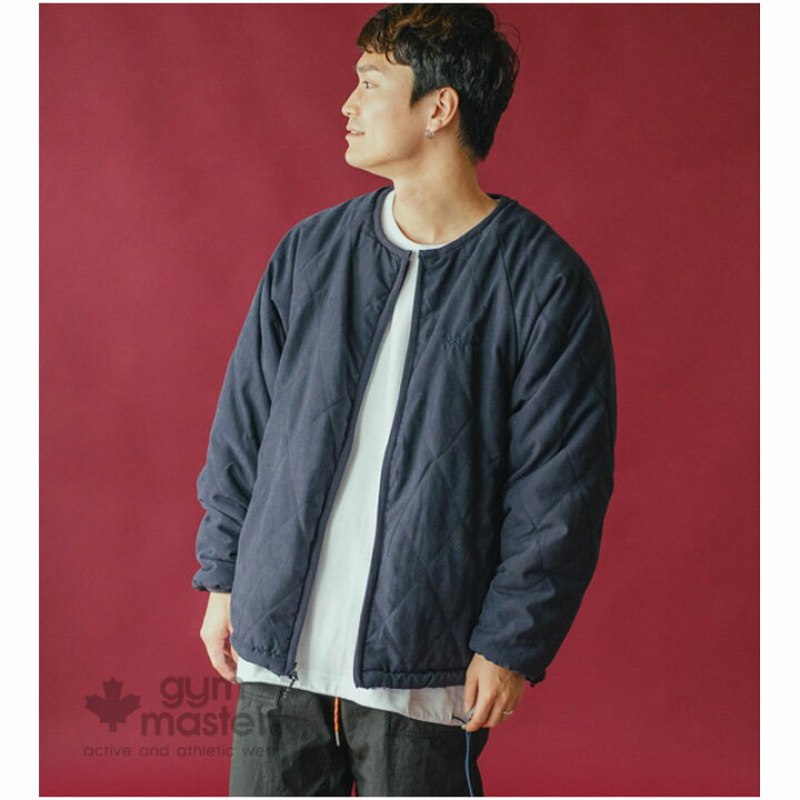 楽天市場】gym maste 公式キルトxボアリバーシブルノーカラー  