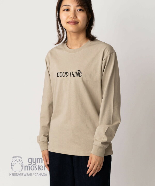 楽天市場】gym master 公式7.4oz GOOD THING刺繍ロンTee｜カットソー 