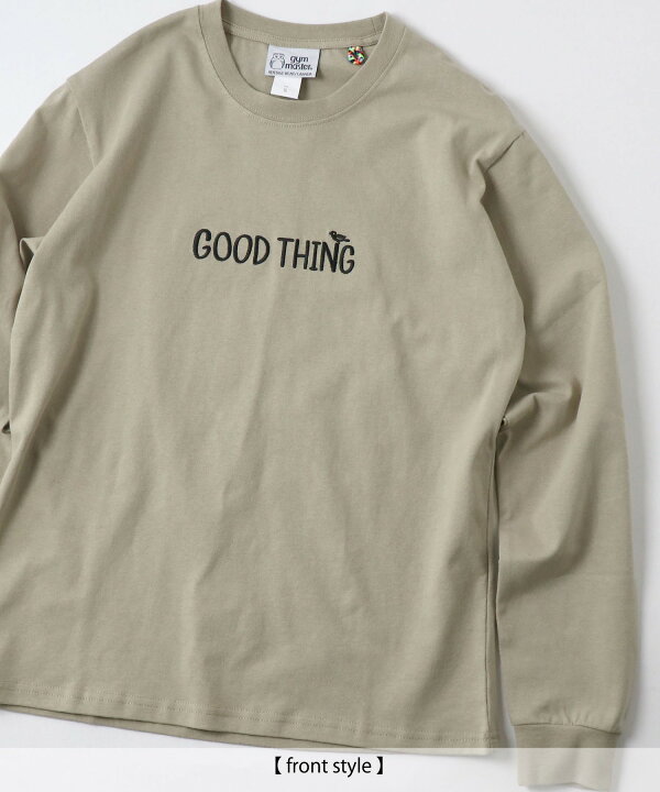 楽天市場】gym master 公式7.4oz GOOD THING刺繍ロンTee｜カットソー 