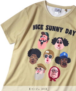 gym master ����5.8oz T/C�h���CNICE SUNNY DAY Tee�b�����Y ���f�B�[�X ���j�Z�b�N�X �|���R�b�g�� �ێ� �N���[�l�b�N ����T�V���c ������ �v�����gT�V���c �J�W���A�� �z������ ���O���J�b�g �ω��f 