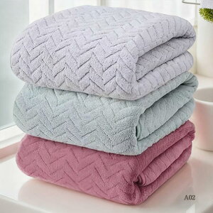 バスタオル ホテル仕様 3枚セット 70*140cm タオルケット 毛布 ブランケット カールフリース ストライプ 縞柄 大判サイズ 吸水性 速乾性 耐久性 吸収力 来客用 海 プール お風呂 銭湯 吸汗 軽量