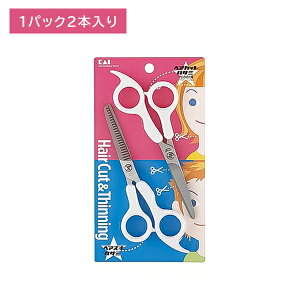 【お買い物マラソン ポイントUP!】KQ2008 散髪ハサミセット はさみ すきばさみ ヘアカット ステンレス製 ヘアケア 日用品 衛生用品 貝印