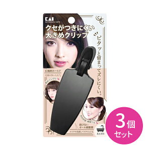 KQ3130 �I�I�L���N���b�v 1P 3�Z�b�g �N�Z�����ɂ��� �傫�� �N���b�v ������ �Y���ɂ��� ���тȂ� �I�[�������� �L�͈̓z�[���h �їʂ������l �d�߃o���O �΂ߑO�� ���� �L��