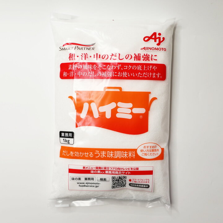 楽天市場】味の素[ハイミー 1kg 1袋 3袋 12袋]うま味調味料 