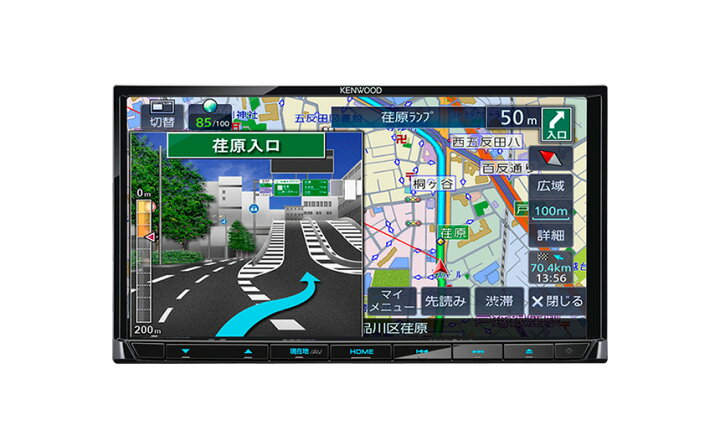 楽天市場】ケンウッド MDV-D305 7型 彩速ナビ ワンセグ CD録音 USB SD 