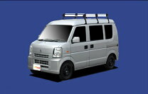 楽天市場】スズキエブリィハイルーフ キャリア（車用品｜車用品 