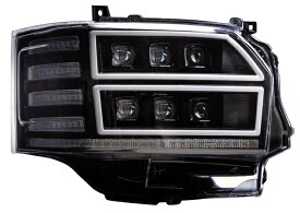 【納期未定】ヴァレンティ HL200A-CM-4-4 ヘッドランプ ULTRA 200ハイエース 4型 クリア/マットB 4型LED車用 ヘッドランプがモーション点灯