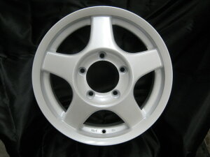 【ジムニー専用ホイール】品質重視!VIA/JWA取得【カラー:マスカレードホワイト】【サイズ:16インチ×5.5J 139.7 5HOLE +20】アリス・リデル