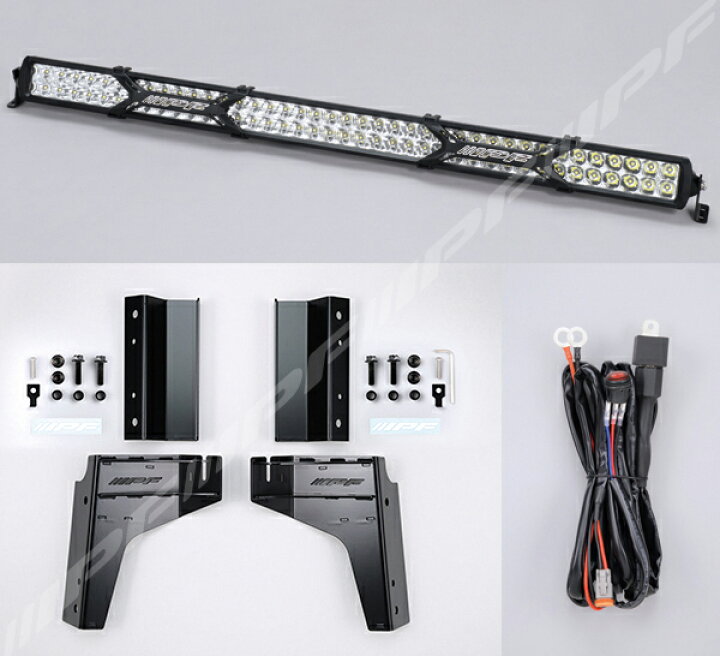 楽天市場】IPF 642JM2 JB64ジムニー・JB74ジムニーシエラ ライトバー 