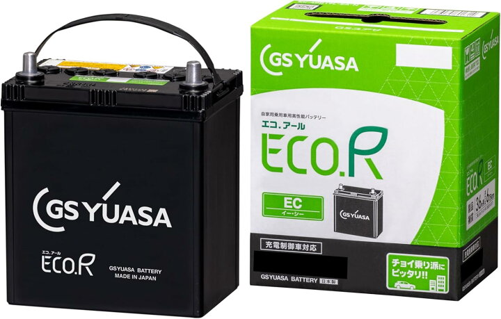 楽天市場】GSユアサバッテリー EC-90D26R-EA-N ECO.R STANDARD 充電 