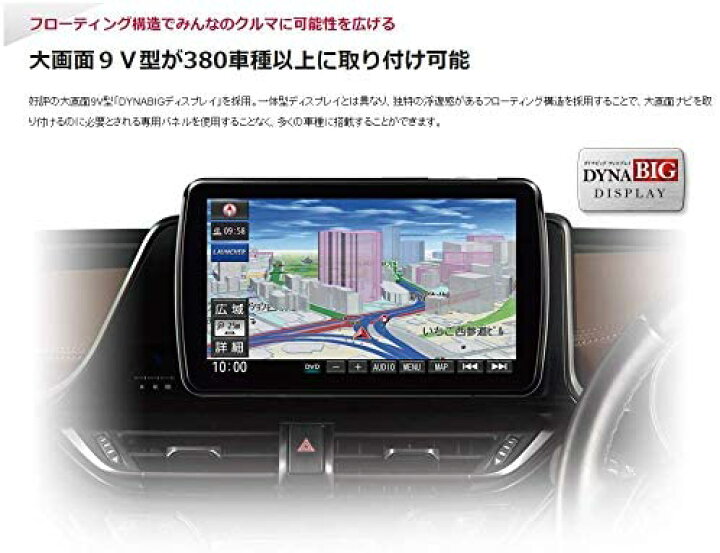 楽天市場】在庫有り即納 パナソニック CN-F1DVD ストラーダ 9型 