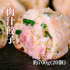 【送料無料】特大 肉汁餃子 20個 約700g (1個35g) 東京練馬区の店舗で手包み 高級 餃子 ぎょうざ ギョウザ 冷凍食品 中華 惣菜 おかず おつまみ 晩ご飯 お取り寄せ 焼き餃子 水餃子