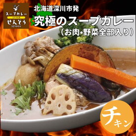 ＼9種の野菜入り／スープカレー 骨付きチキン 北海道 お取り寄せ ギフト 母の日 レトルト