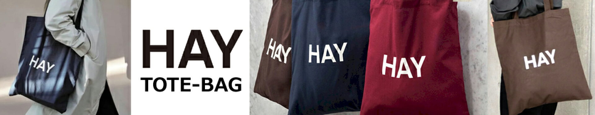 HAY コットントートバッグ 3color