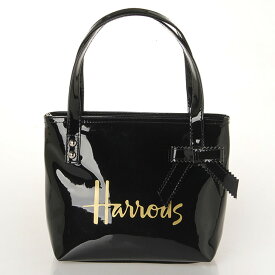 【送料無料】HARRODS ハロッズ 正規品 トートバッグ バック ハンドバッグ Mサイズ ブラック